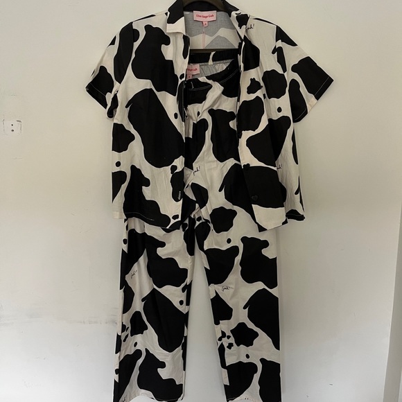 Lisa Says Gah Cow Print Beach Set - Picture 5 of 8